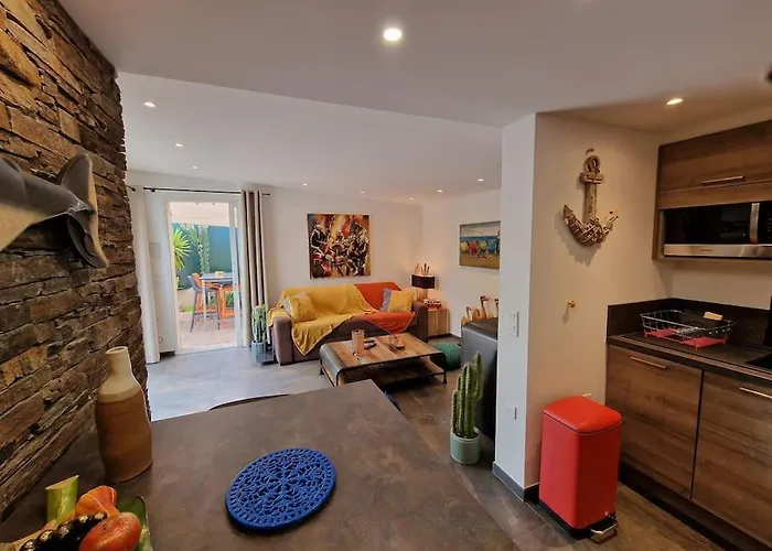 2 Pieces Proche Calme Dans Apartmán Antibes